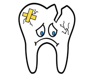 Damaged Tooth